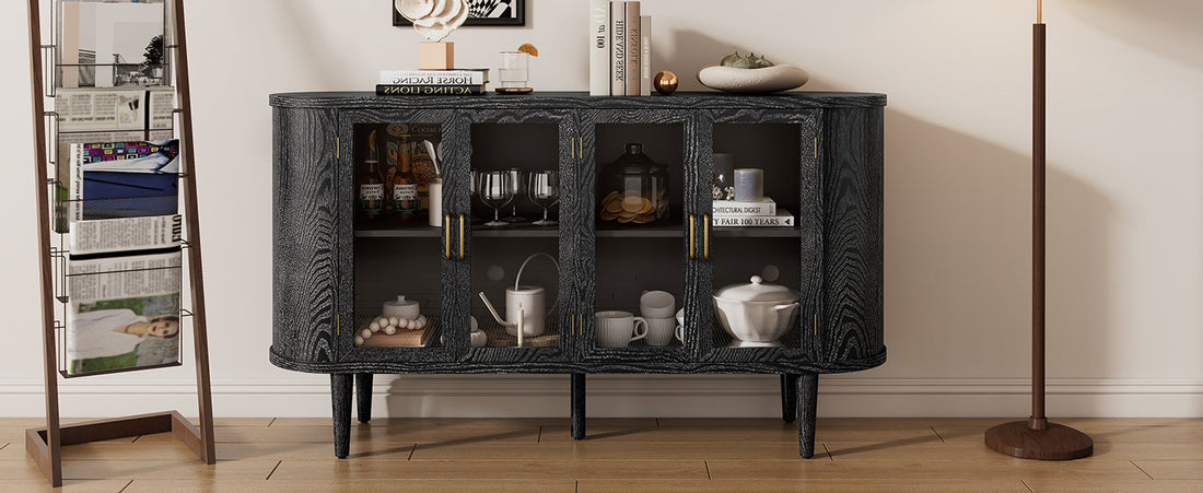 Farmhouse Sideboard Cabinet with Storage