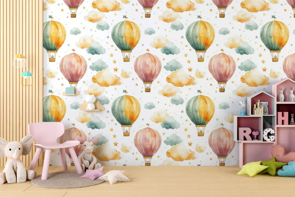 Whimsical Sky Adventure Wallpaper