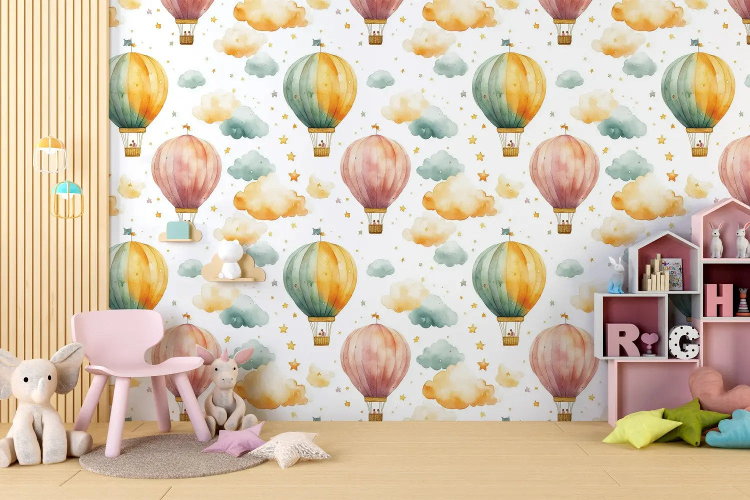 Whimsical Sky Adventure Wallpaper