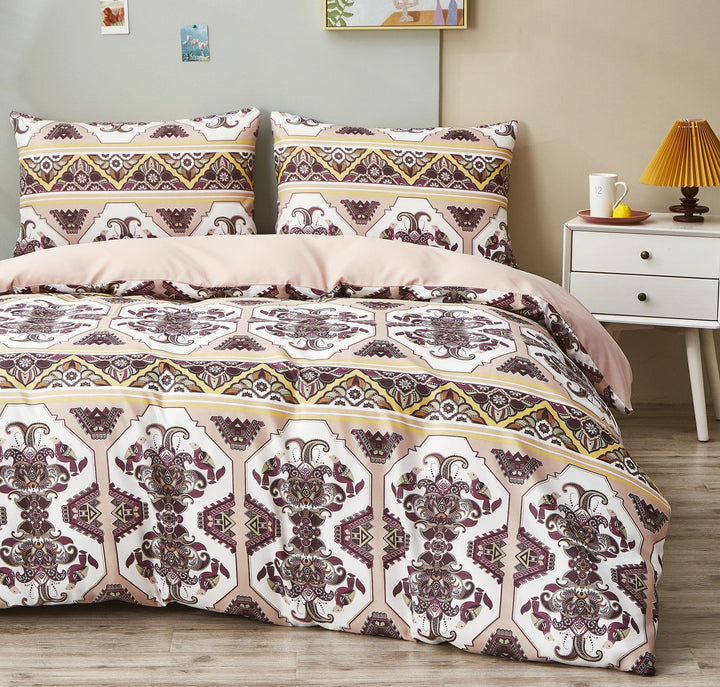 Majestic Oriental Kilim Duvet Cover Set – Persian Traditional Design