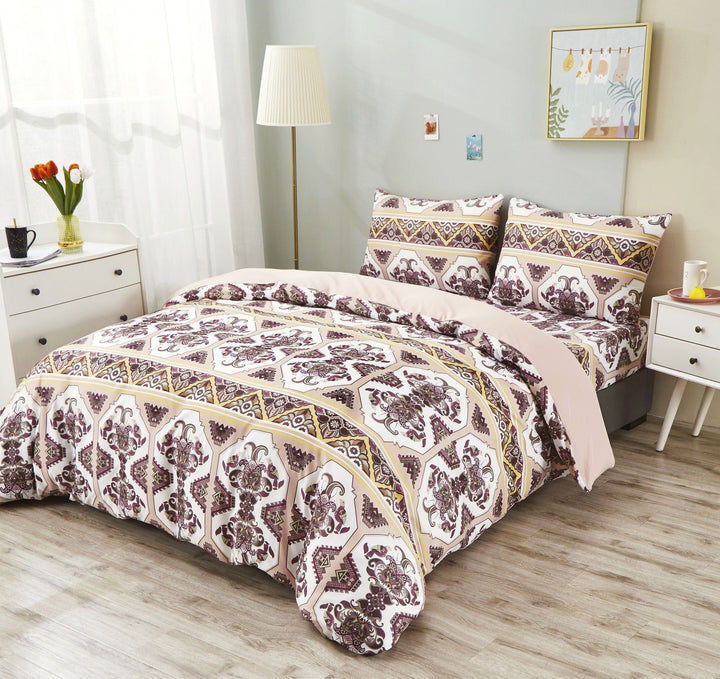 Majestic Oriental Kilim Duvet Cover Set – Persian Traditional Design