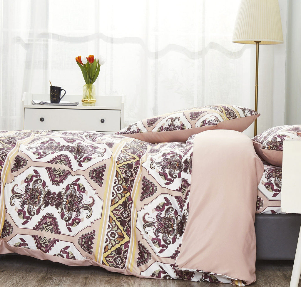 Majestic Oriental Kilim Duvet Cover Set – Persian Traditional Design
