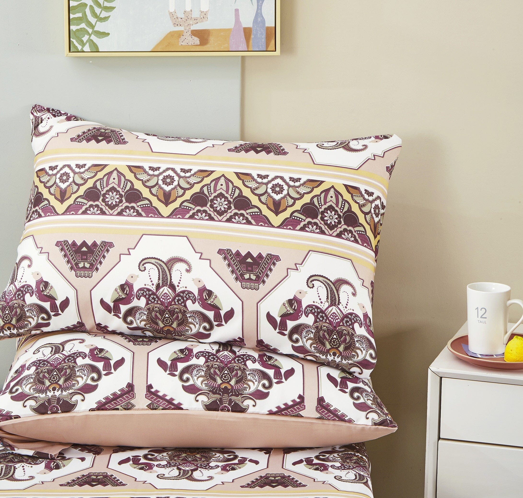 Majestic Oriental Kilim Duvet Cover Set – Persian Traditional Design