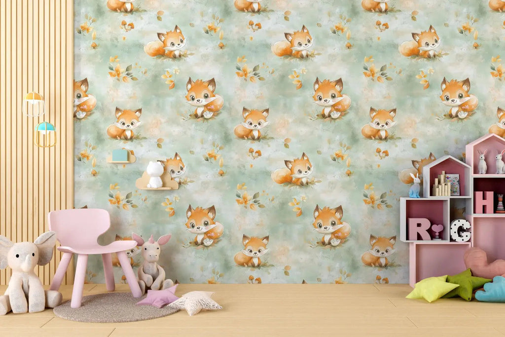 Enchanted Fox & Autumn Meadow