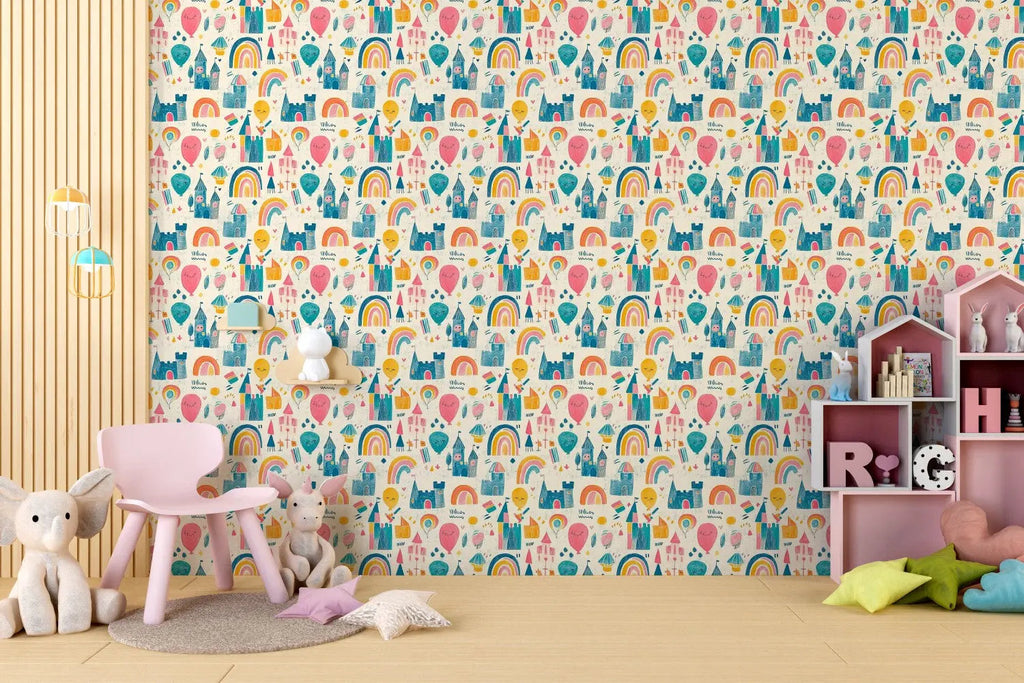 Whimsical Kingdom of Dreams Wallpaper