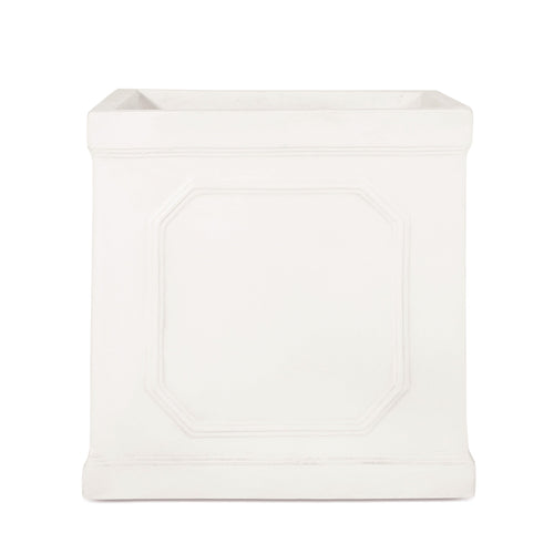 13.75 x 14.00 Antique White Magnesium Oxide Planter
