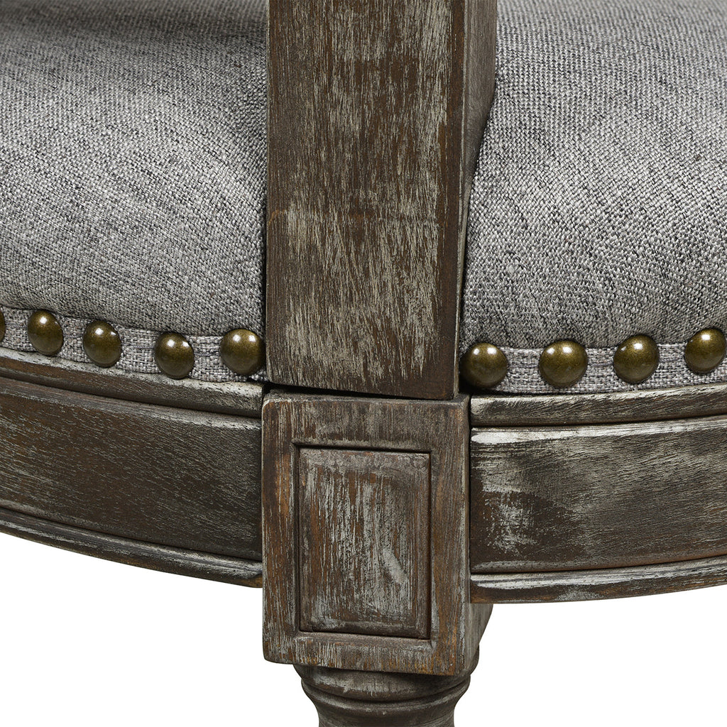 Triomphe Rattan Wicker High Back Armless Counter Bar Stool