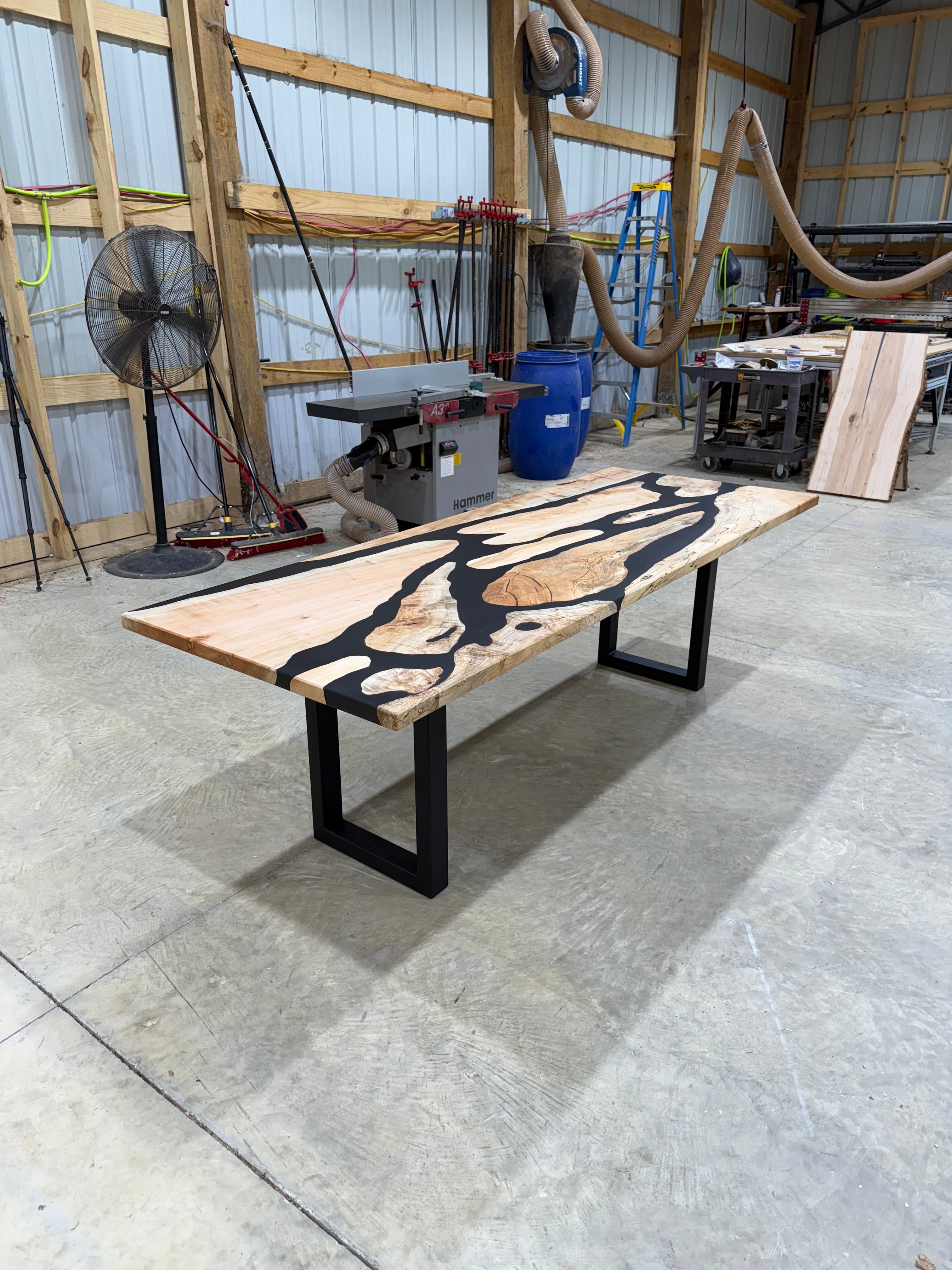 8x3 Maple River Table