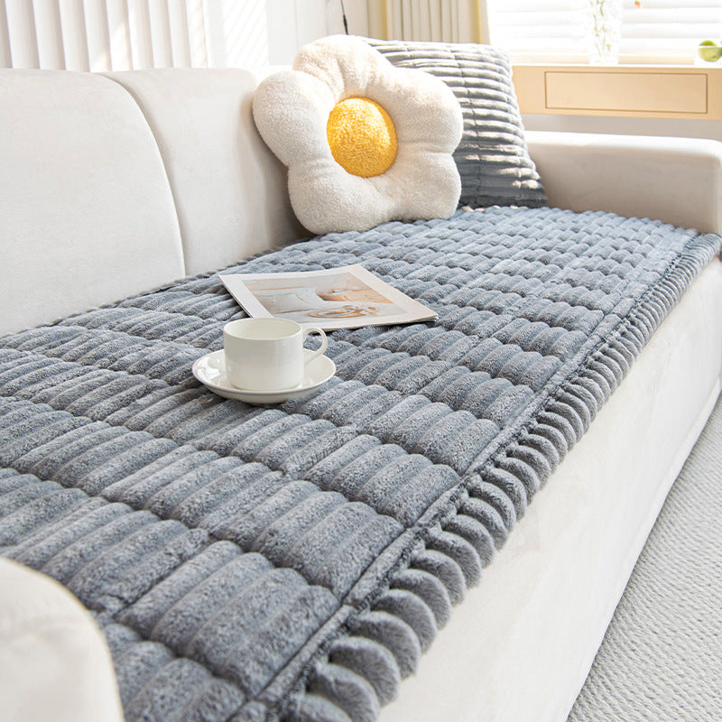 Plush Non-Slip Cushion Cover — Autumn & Winter Collection