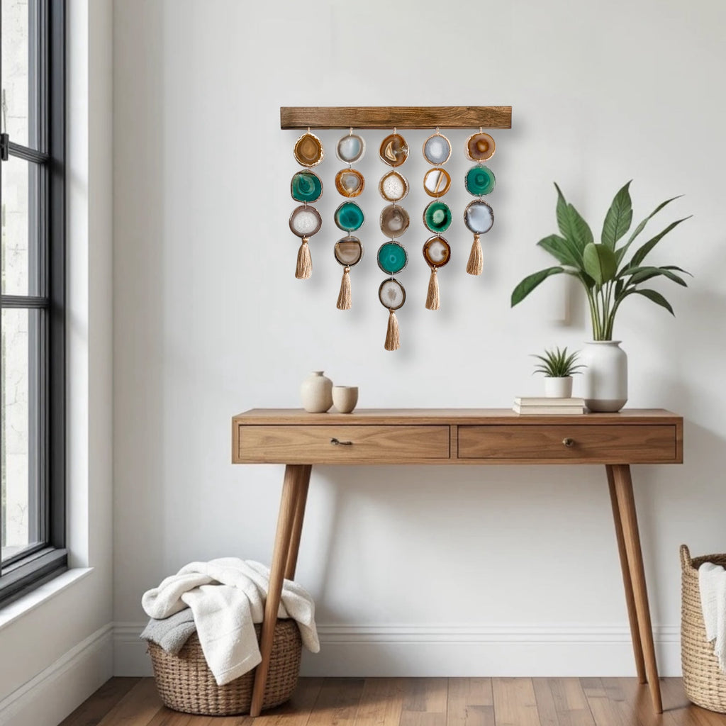Juniper Uma Agate Wall Hanging (24 Inch)