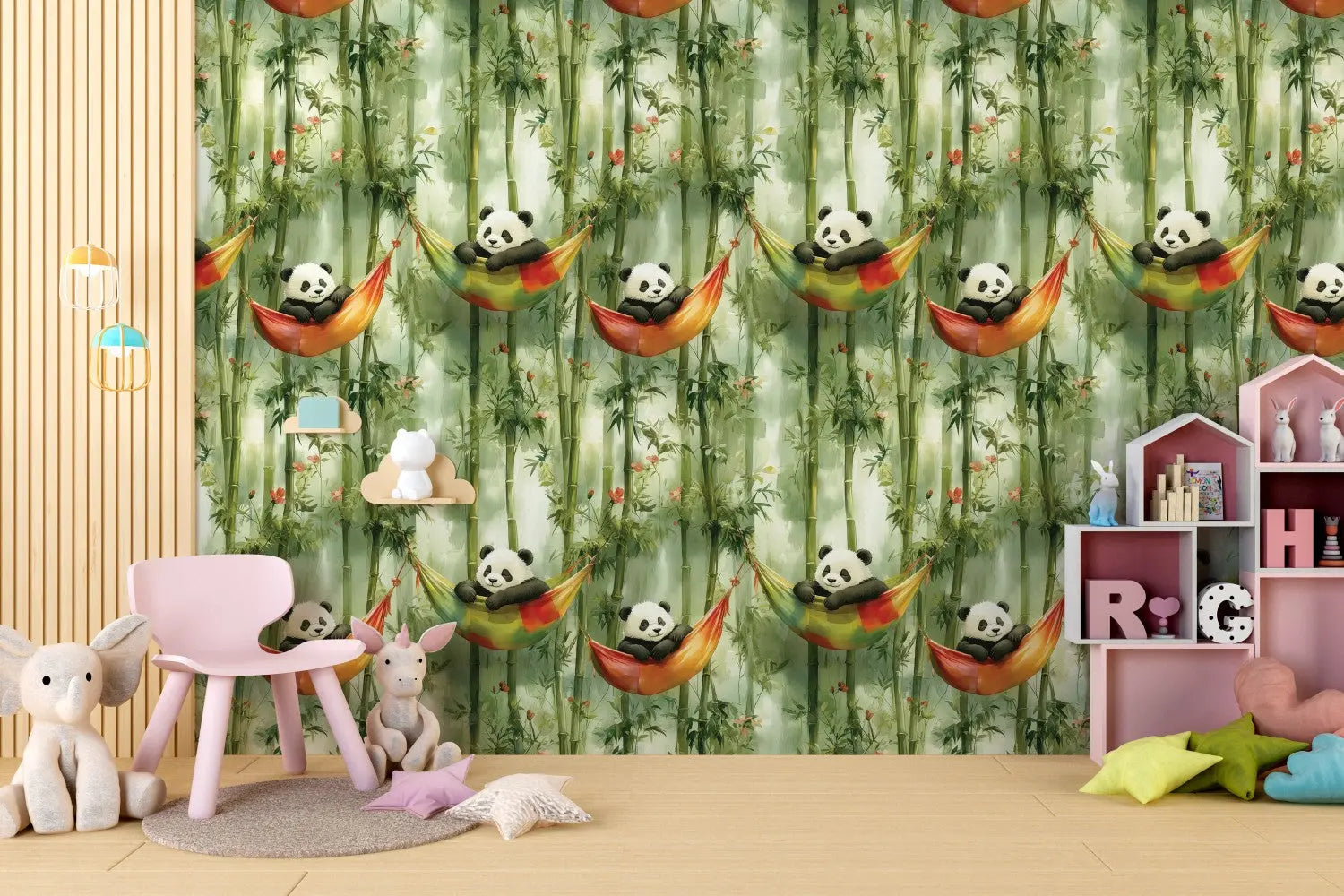 Serene Panda Hammock Haven