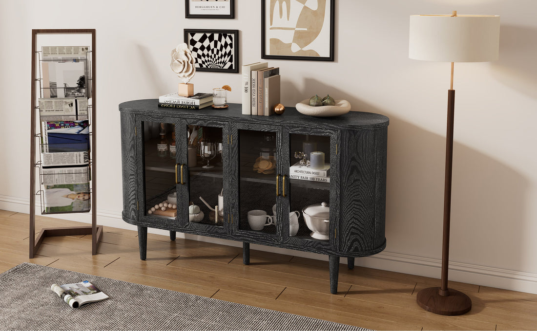 Farmhouse Sideboard Cabinet with Storage