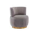 360 Degree Swivel Cuddle Barrel Accent Sofa Chairs