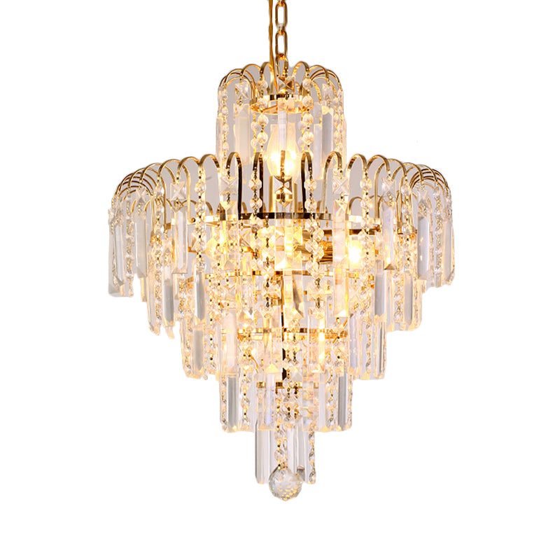 Madilyn Modern Tiered Chandelier: Add Dazzling Elegance to Your Space