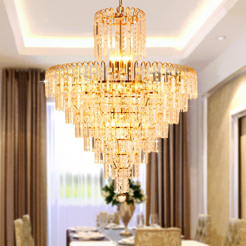 Madilyn Modern Tiered Chandelier: Add Dazzling Elegance to Your Space