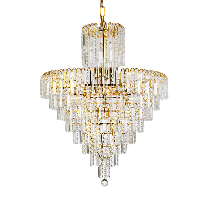 Madilyn Modern Tiered Chandelier: Add Dazzling Elegance to Your Space