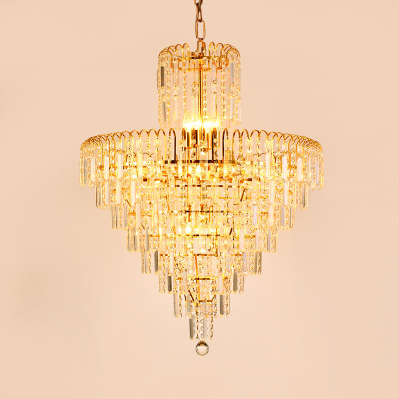 Madilyn Modern Tiered Chandelier: Add Dazzling Elegance to Your Space