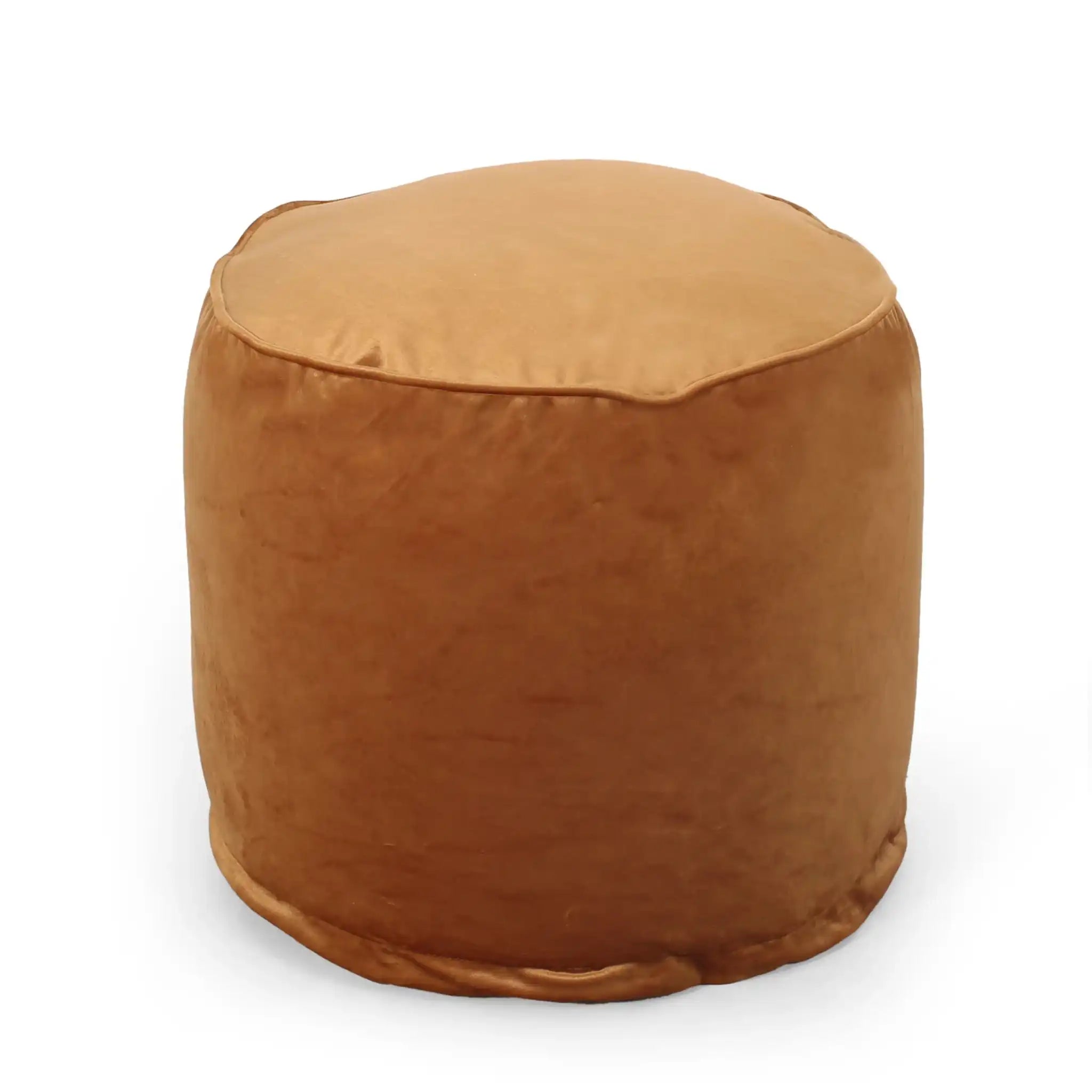 Shimon Cylinder Pouf Ottoman and Floor Cushion