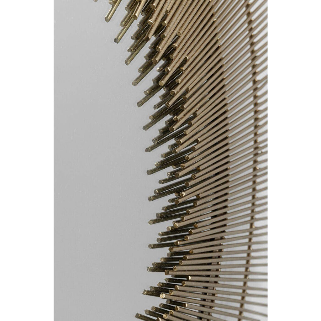 Wall Mirror Snowflake Ø102cm