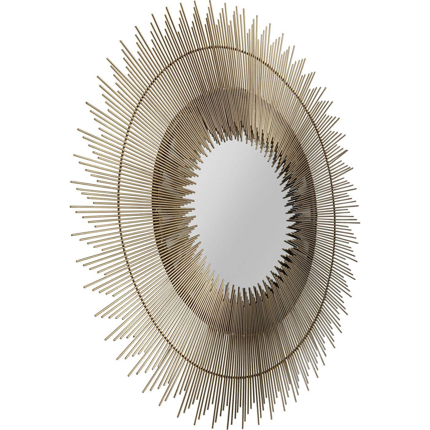 Wall Mirror Snowflake Ø102cm
