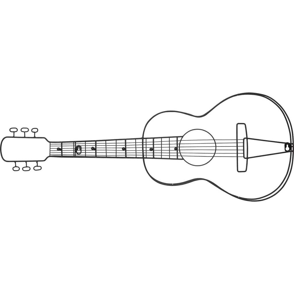 Wall Wardrobe Guitar 81cm
