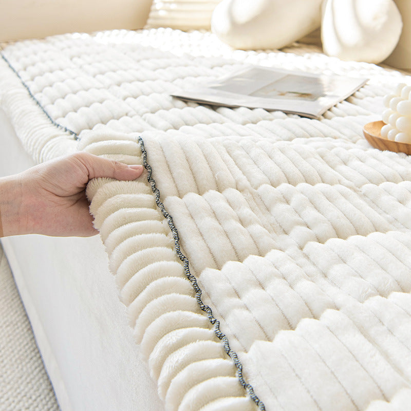 Plush Non-Slip Cushion Cover — Autumn & Winter Collection