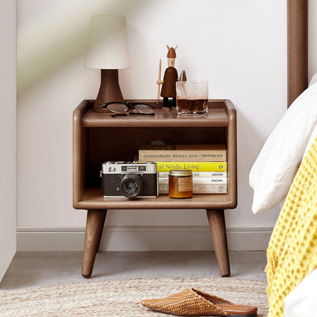 Pure Solid Wood Bedside Cabinet Nightstands