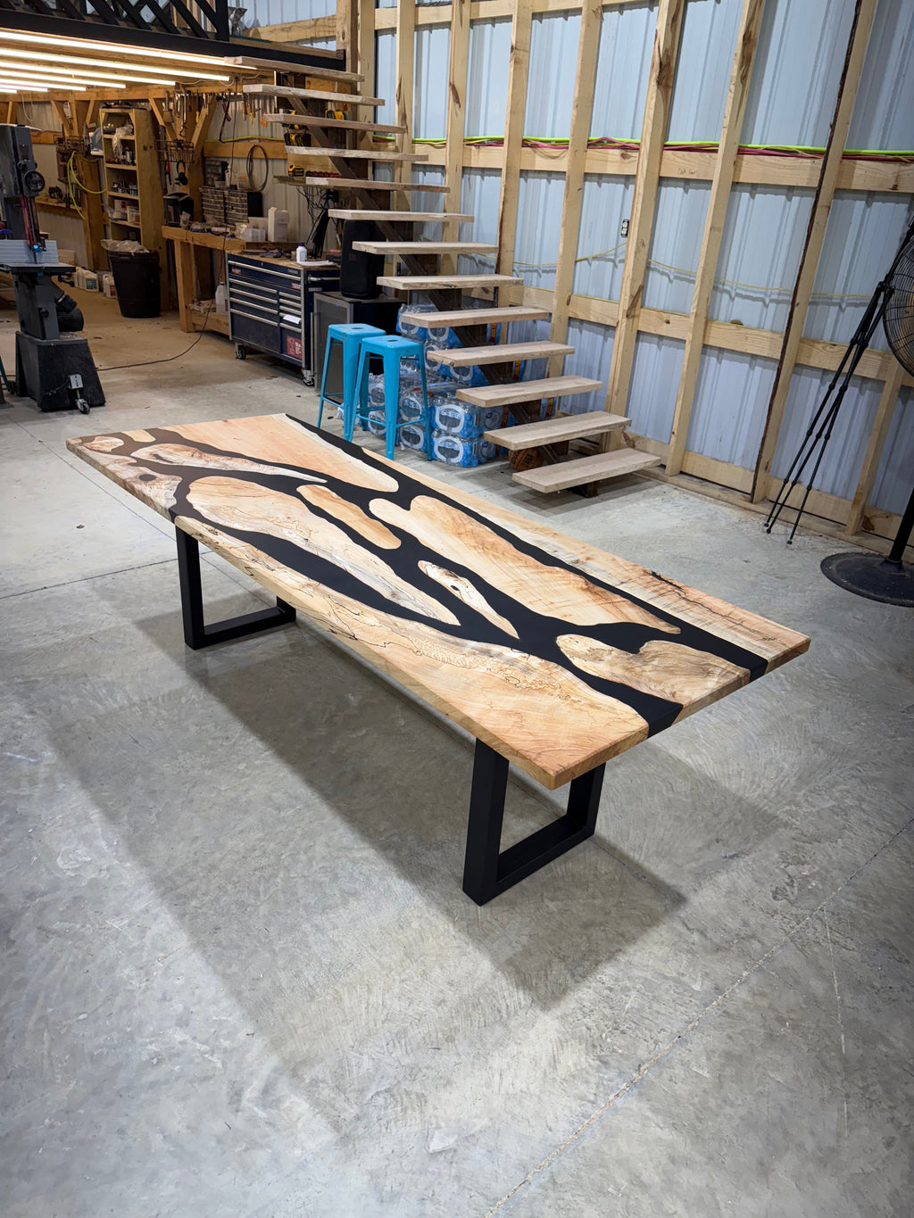 8x3 Maple River Table