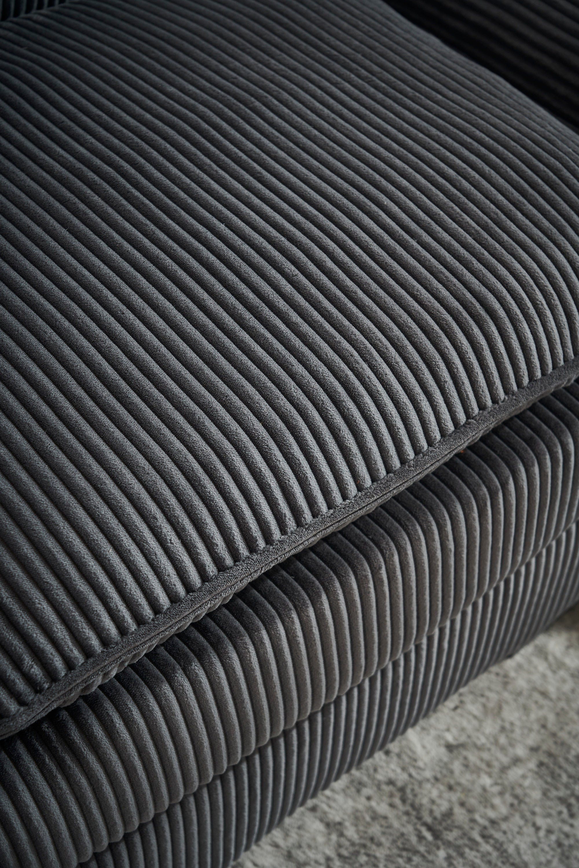 Modern U Shaped 6-Seat Sectional Sofa Couch with Ottoman