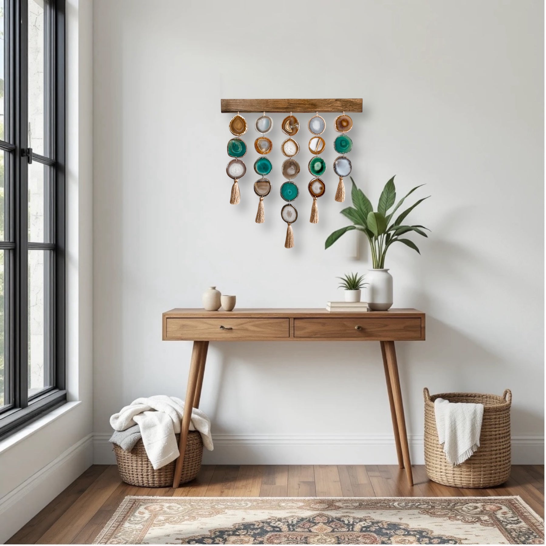 Juniper Uma Agate Wall Hanging (24 Inch)