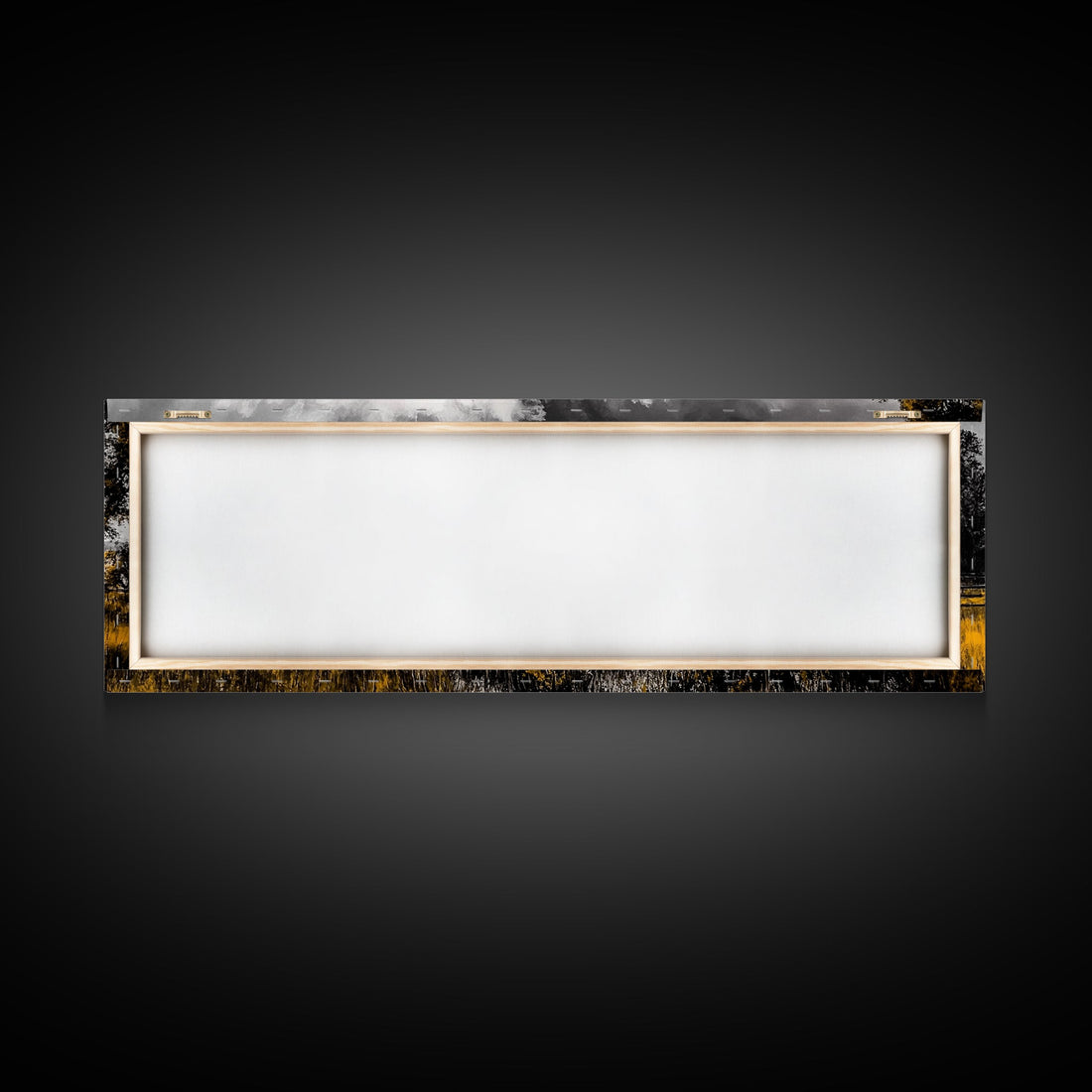 Western Ranch Barn Landscape – Rustic Farmhouse Canvas Art