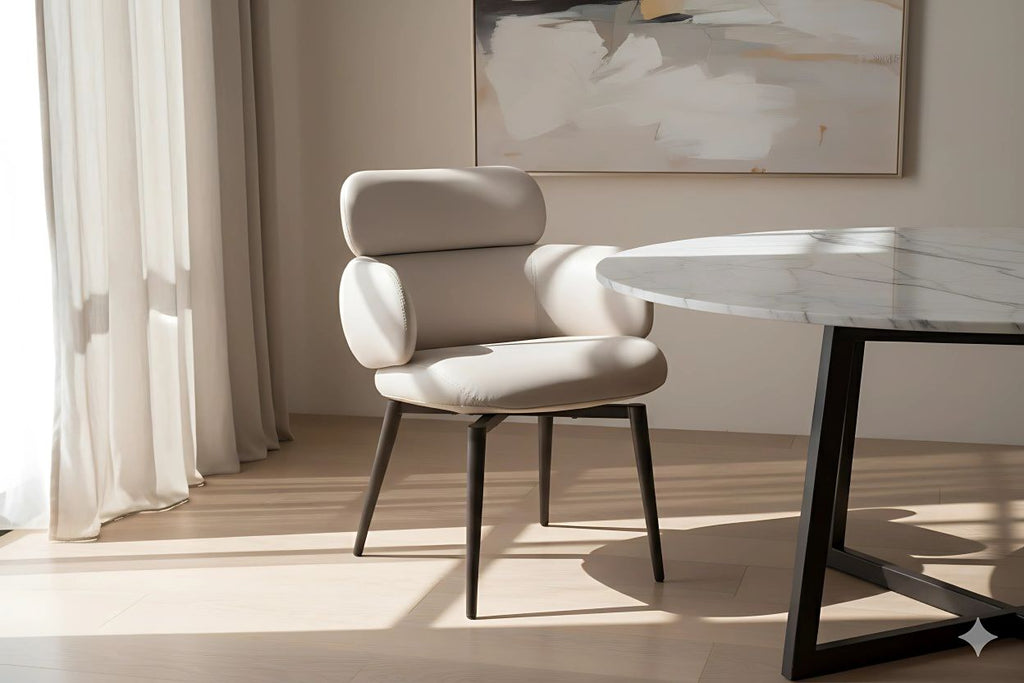 Como Swivel Dining Armchair