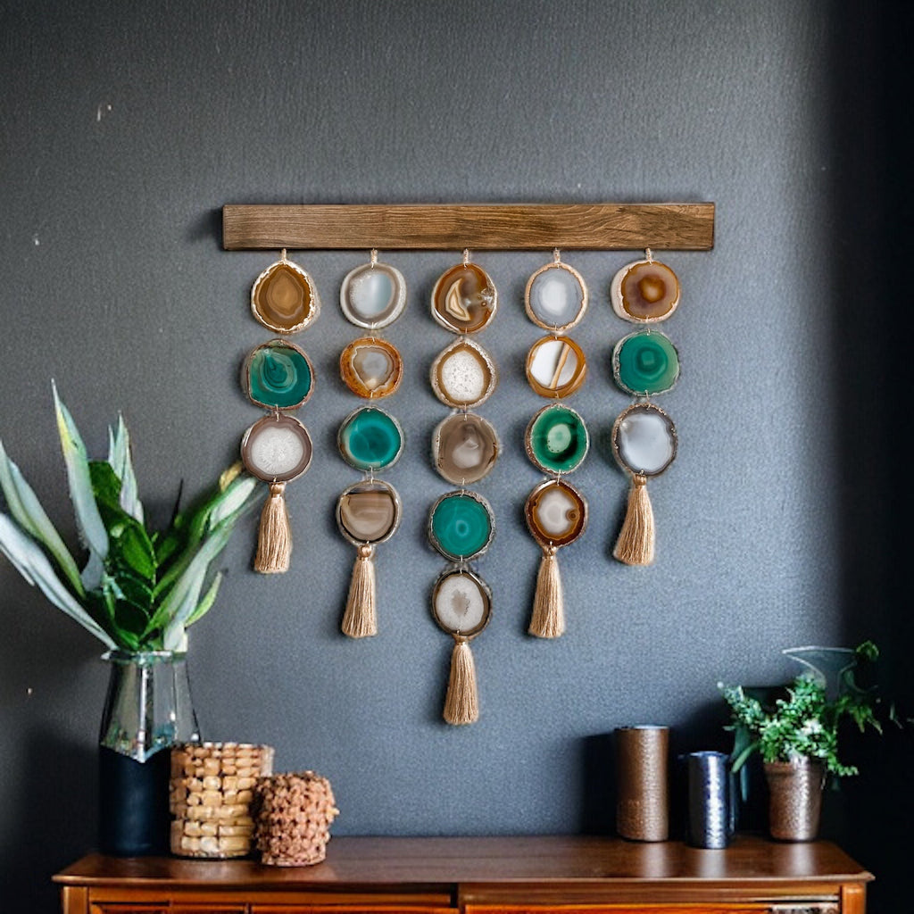 Juniper Uma Agate Wall Hanging (24 Inch)