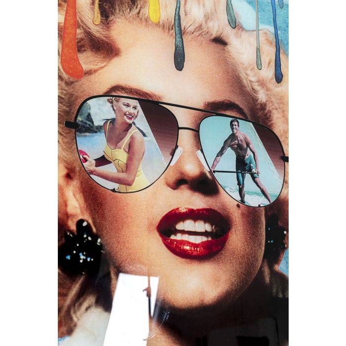 Glass Picture Holiday in the 60s 120x150