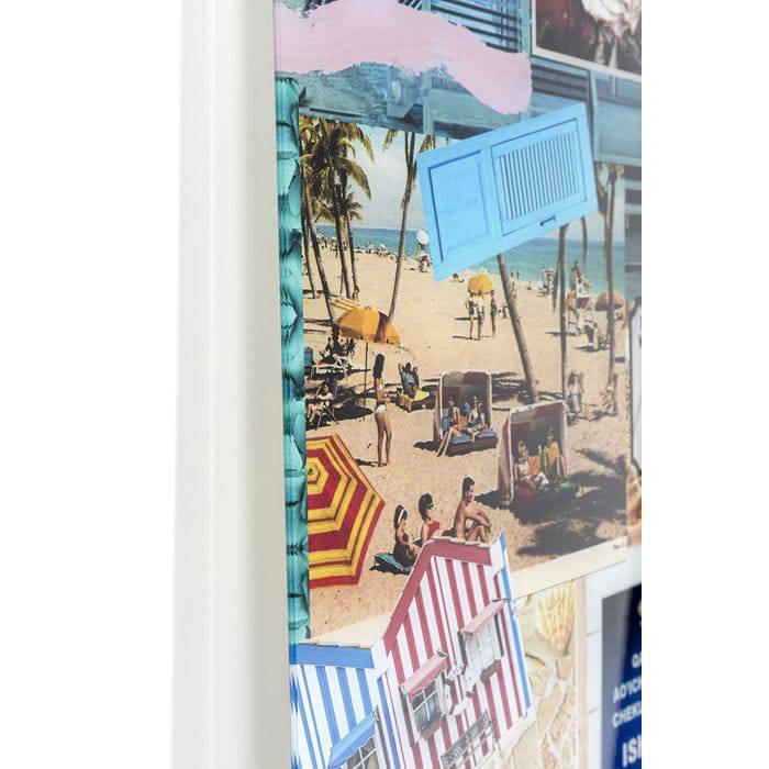 Glass Picture Holiday in the 60s 120x150