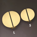1 set Round Solid Brass Cabinet Knobs and Handles Drawer Pulls Furnitures Cupboard Wardrobe Knobs Bookcase Door Pull