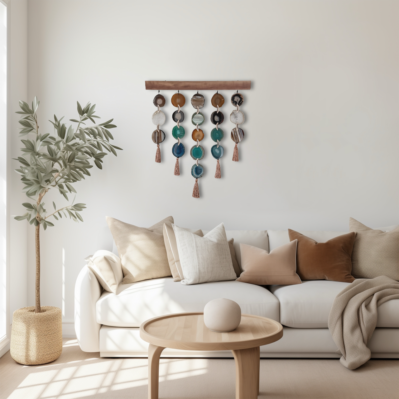 Jackson Uma Agate Wall Hanging (24 Inch)