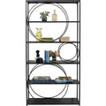 Shelf Circle Black 100x200cm