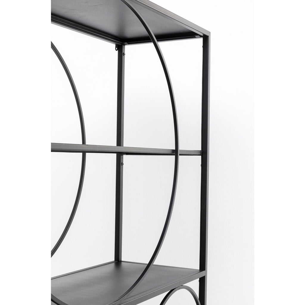 Shelf Circle Black 100x200cm