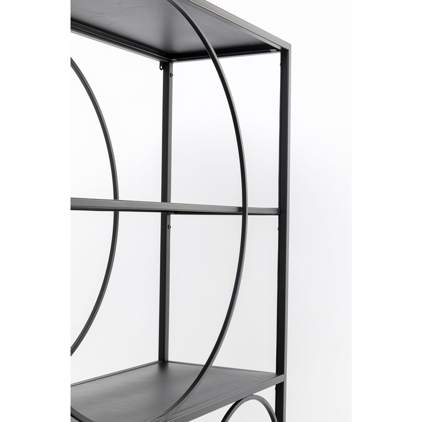 Shelf Circle Black 100x200cm