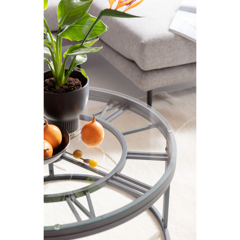 Side Table Roman Black √ò76cm