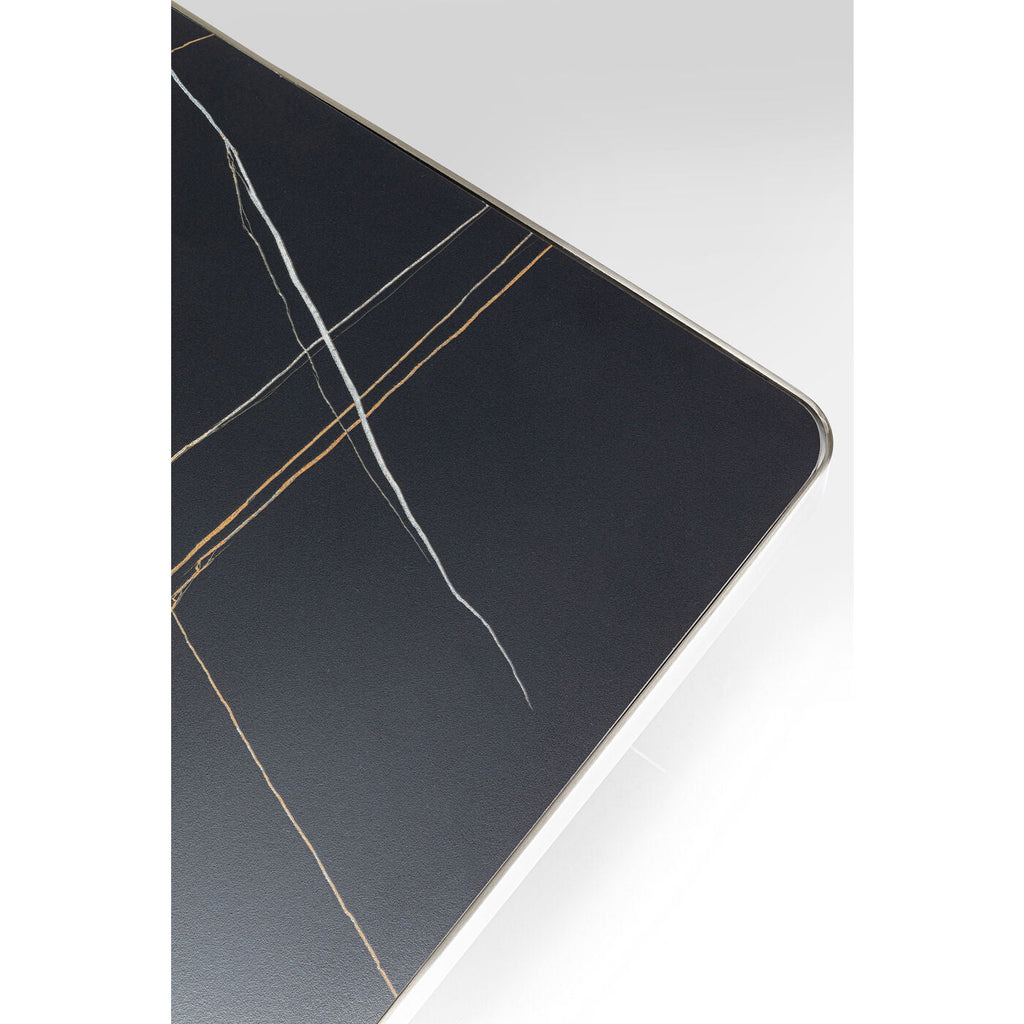 Coffee Table Miler Silver 80x80cm