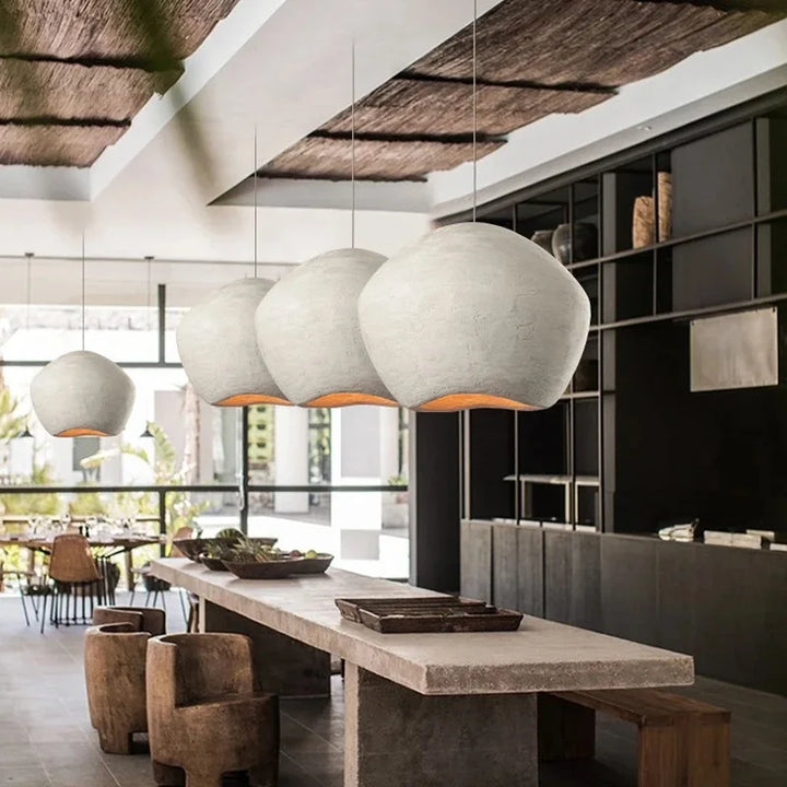 Designer Pendant Lamp - Nordic Minimalism Wabi Sabi Wind Pendant Lights for Restaurant, Bar, Home Dining Room