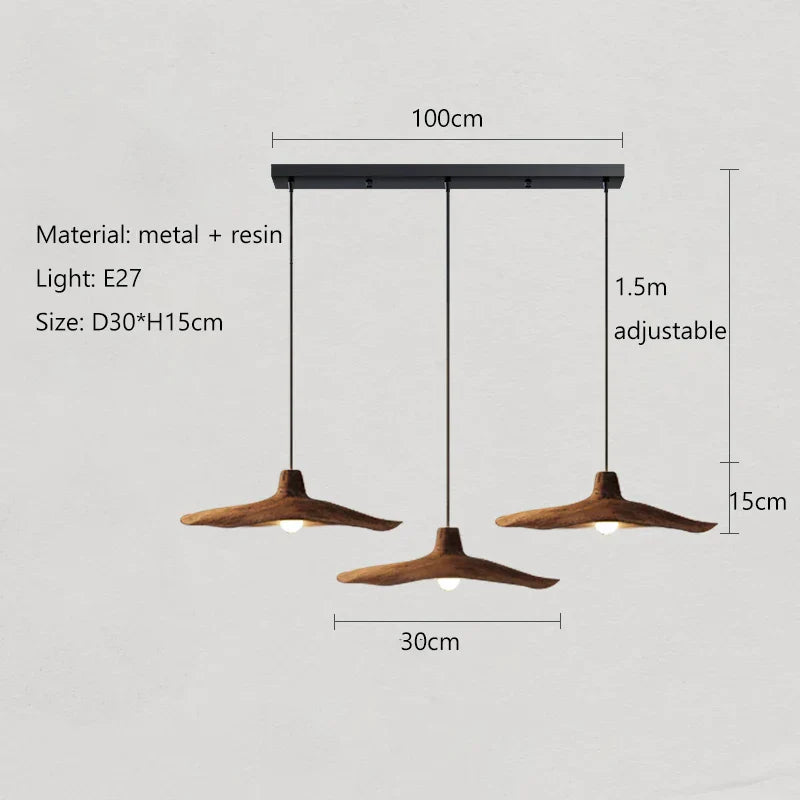 Vintage Wabi-Sabi E27 LED Pendant Light – Timeless Home & Cafe Decor