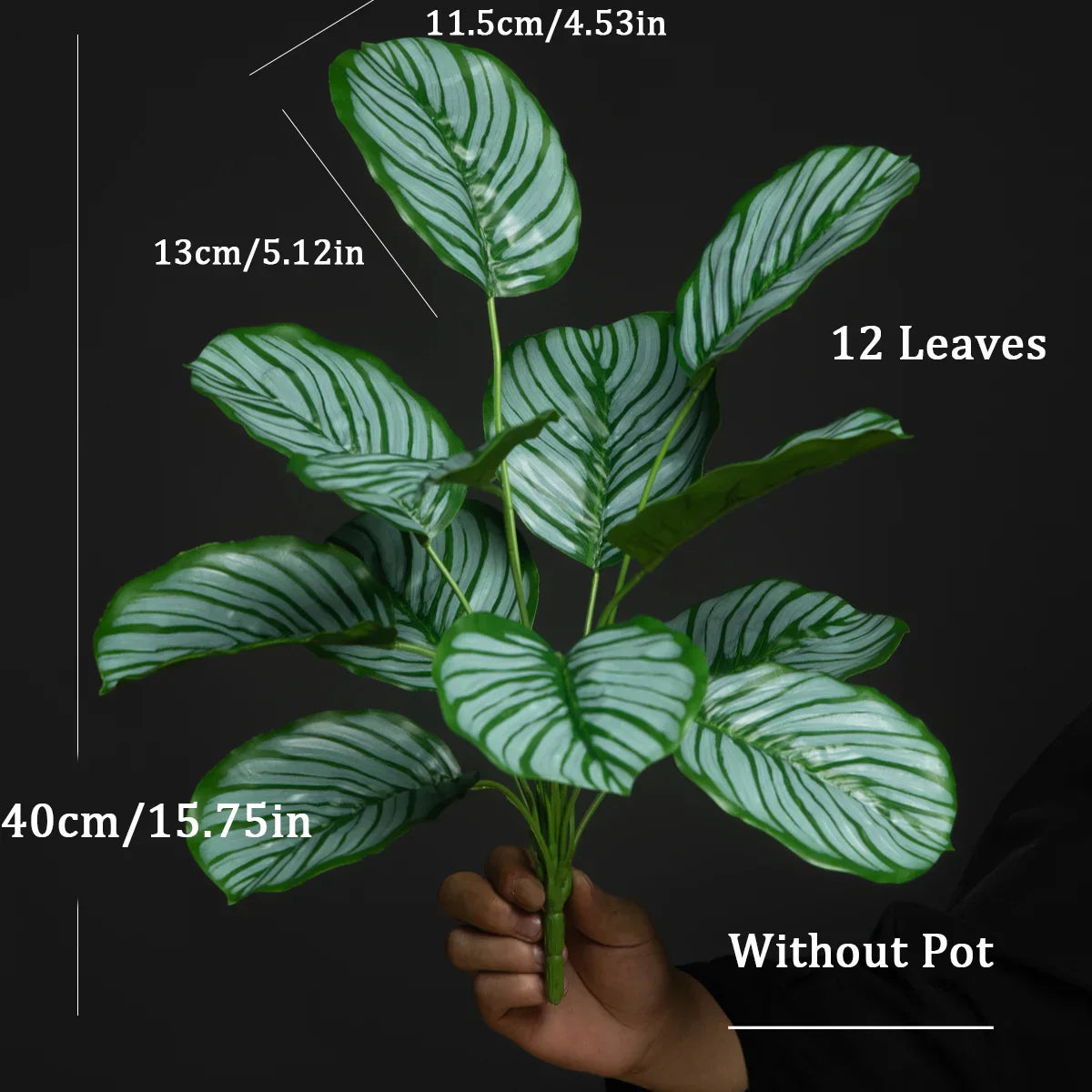 Dlight Decor Monstera Palm Branch for Tropical Home Styling