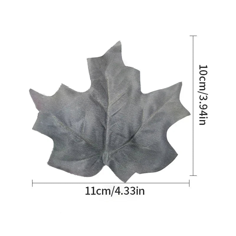 Dlight Decor 12pcs Autumn Maple Leaves for Christmas and Seasonal Decor