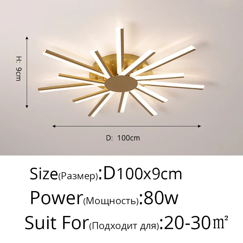 Modern Ceiling Lamps – Elegant Lustre Lighting for Home