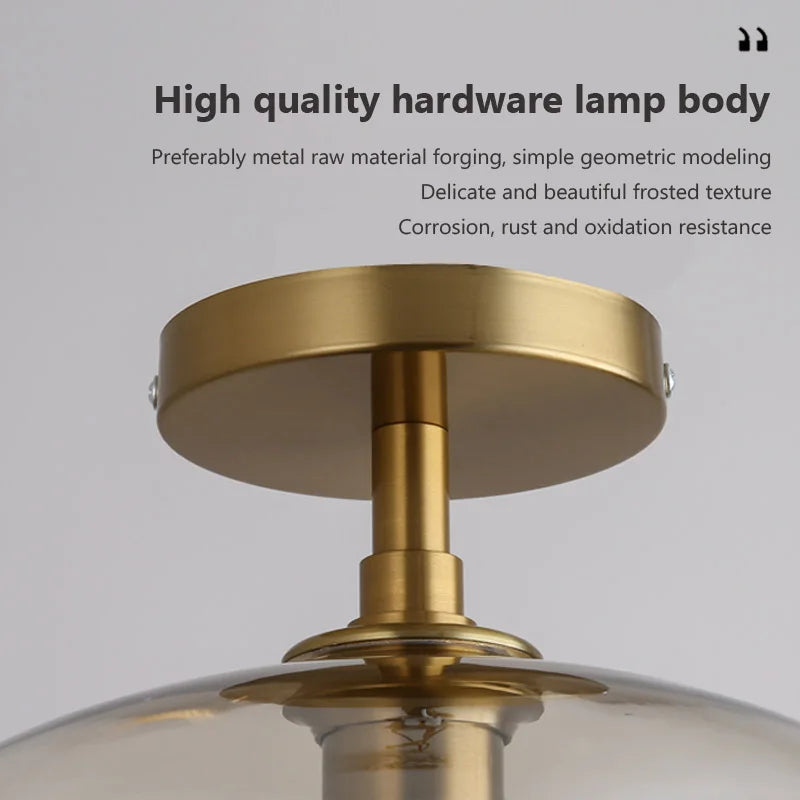 This simple glass pendent looks great in Dorothy's Kitchen Window. Now about you?Modern LED Glass Ceiling light Minimalist Cloakroom Balcony Bedroom Dining Room Lighting Hallway Lamp Indoor lighting