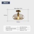 This simple glass pendent looks great in Dorothy's Kitchen Window. Now about you?Modern LED Glass Ceiling light Minimalist Cloakroom Balcony Bedroom Dining Room Lighting Hallway Lamp Indoor lighting