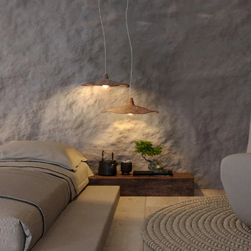 Vintage Wabi-Sabi E27 LED Pendant Light – Timeless Home & Cafe Decor